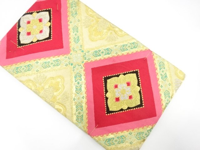 Japanese Kimono / Antique / Fukuro Obi Silk
